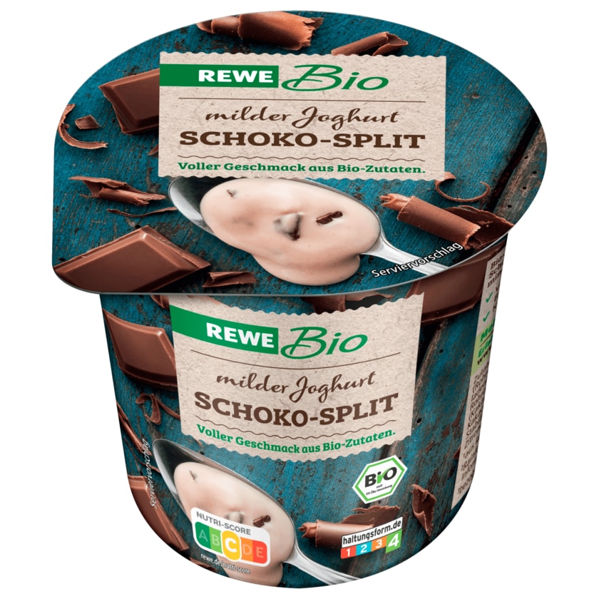REWE Bio Joghurt Schoko-Splits 150g